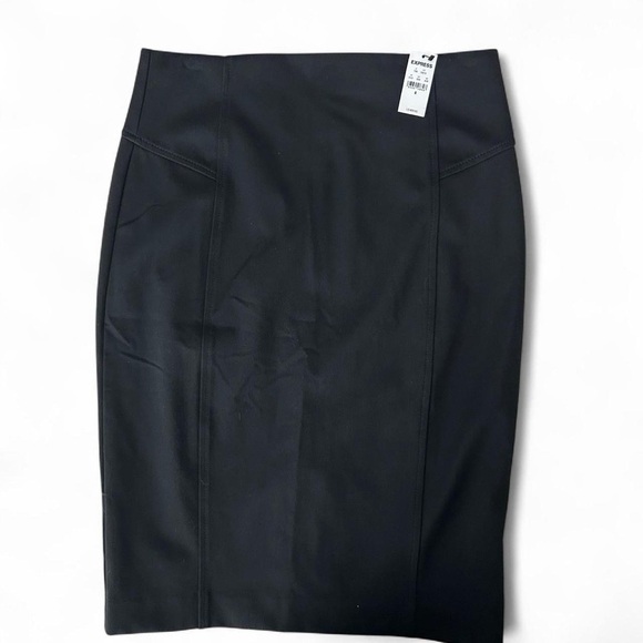 NWT -Express Black FULL Zip Pencil Skirt – Size 8 | - Picture 4 of 8
